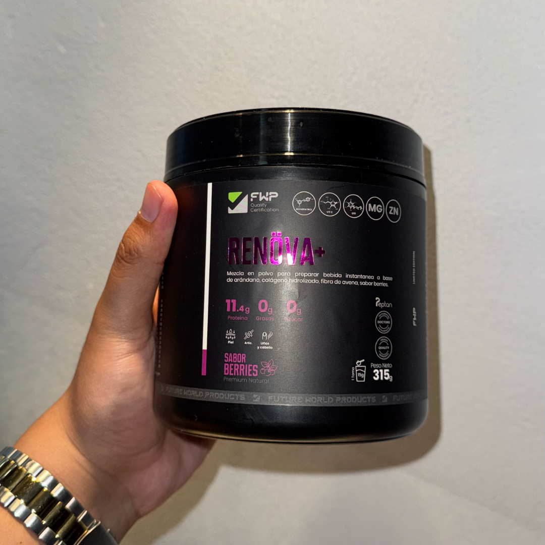 COLÁGENO RENÖVA+ | Tu dosis Diaria de Juventud Bienestar y Belleza